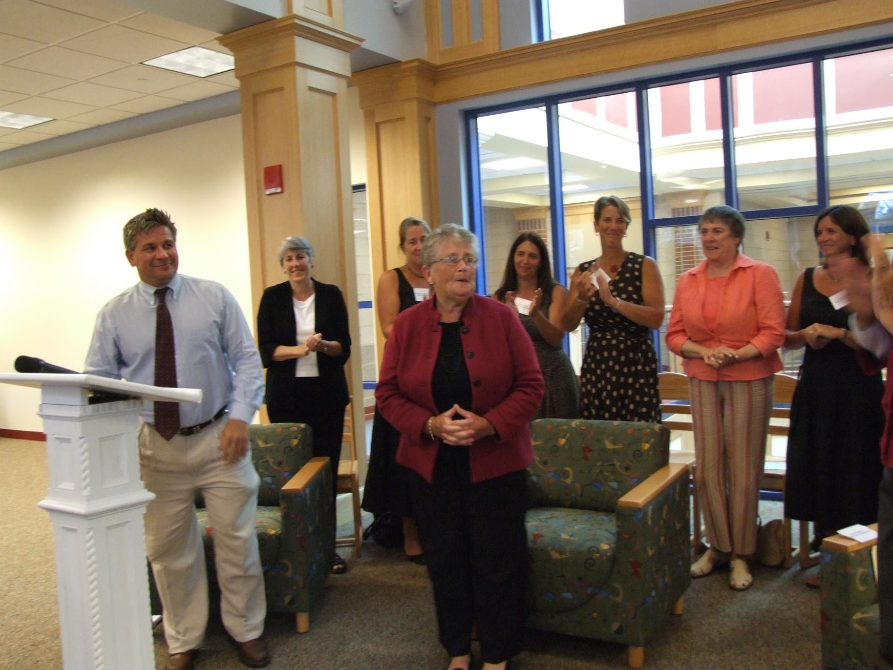 Attendees Inside East School